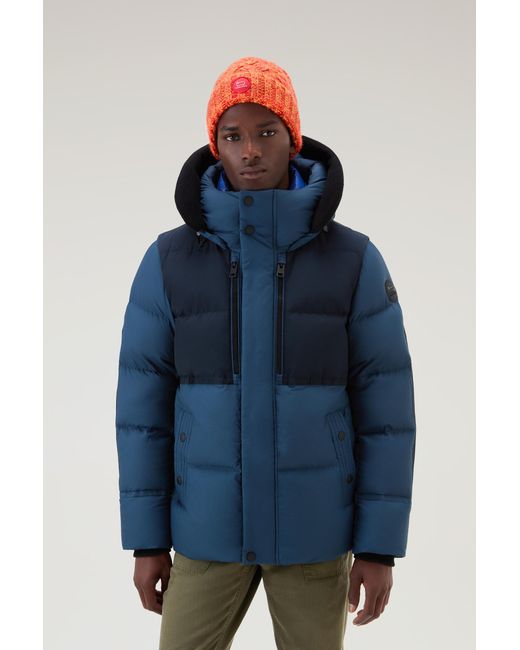 Woolrich Expedition Jacket in Blue for Men | Lyst
