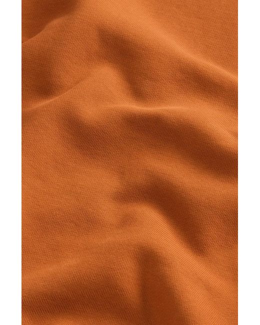 Sudadera De Cuello Redondo De Mezcla De Algodón Con Estampado Para Hombre Talla Woolrich de hombre de color Orange