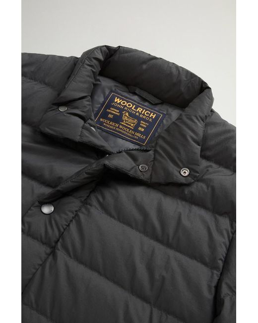 Chaqueta Bering De Nailon Arrugado Para Hombre Talla Woolrich de hombre de color Blue