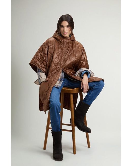 Capa Acolchada De Urban Light Nylon Para Mujer Talla Woolrich de color Brown