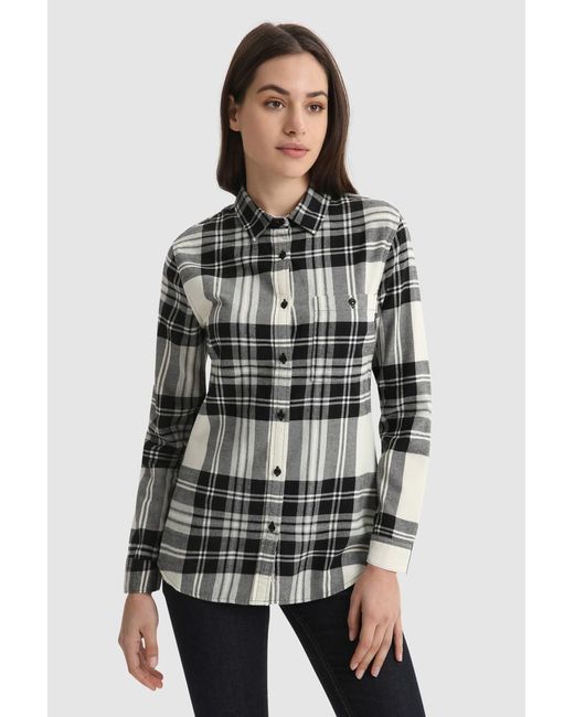 woolrich flannel shirts & tops