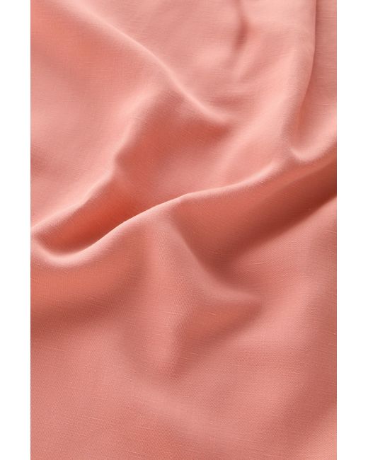 Woolrich Pink Blouse In Linen Blend