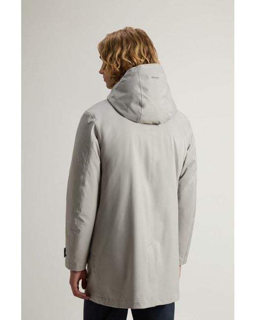 Woolrich Herren Weaver 3-In-1-Mantel Mit Wendbarer Innenjacke Größe in Gray für Herren