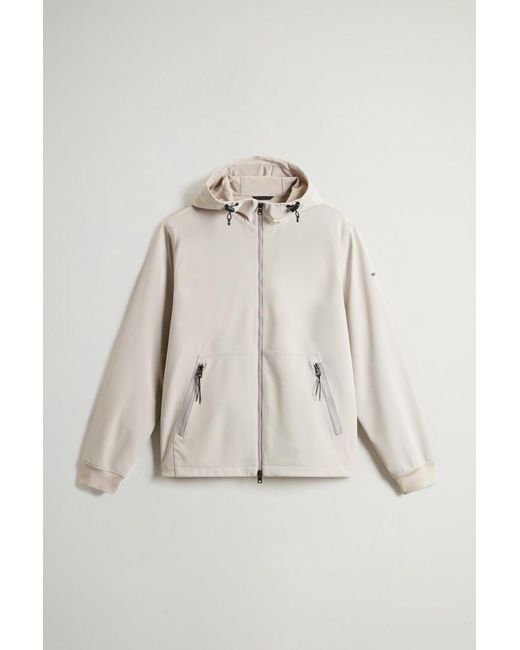 Woolrich Jack Van Tech Softshell Grootte in het Blue voor heren