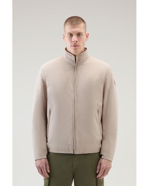 Woolrich Natural Padded Sailing Bomber for men