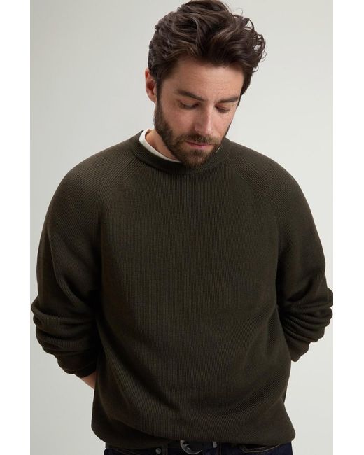 Jersey De Cuello Redondo De Pura Lana Virgen Merina Para Hombre Talla Woolrich de hombre de color Gray