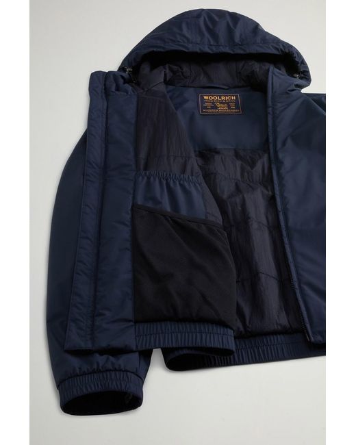 Chaqueta De Light Micro Ripstop Para Hombre Talla Woolrich de hombre de color Blue