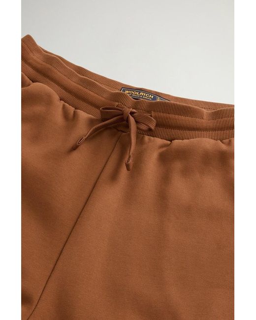 Pantalones Cargo De Mezcla De Algodón Afelpado Para Hombre Talla Woolrich de hombre de color Black