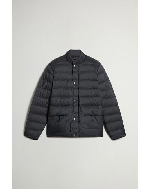 Uomo Giacca Bering di Woolrich in Blue da Uomo