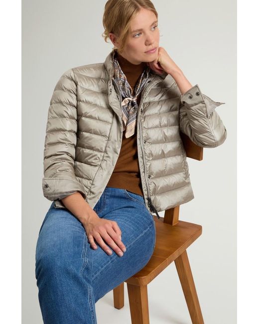 Plumífero Ligero De Liquid Nylon Para Mujer Talla Woolrich de color Blue