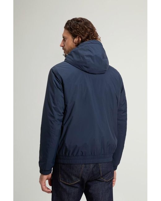 Chaqueta De Light Micro Ripstop Para Hombre Talla Woolrich de hombre de color Blue