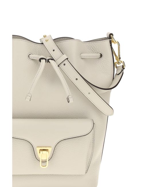Coccinelle White Beat Generation Eucalipto Handbag