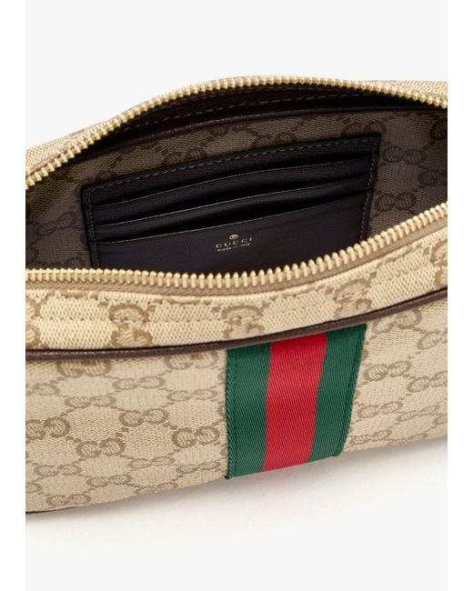 Gucci Black Small Gg Crossbody Bag for men