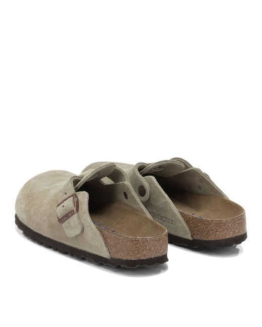 Birkenstock Gray Suede Eva Loafers