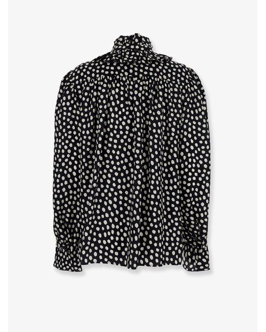 Chloé Black Silk Shirt