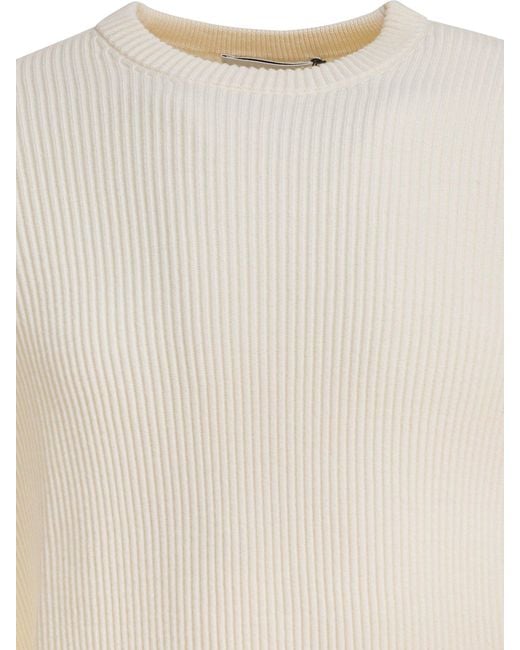 Stone Island Natural Rws Wool Crew-Neck Sweater for men