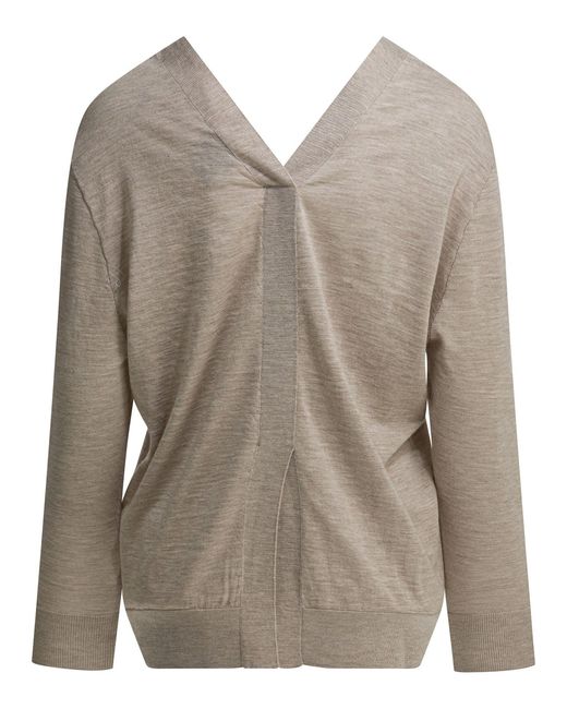 Sa Su Phi Gray Knitwear Beige