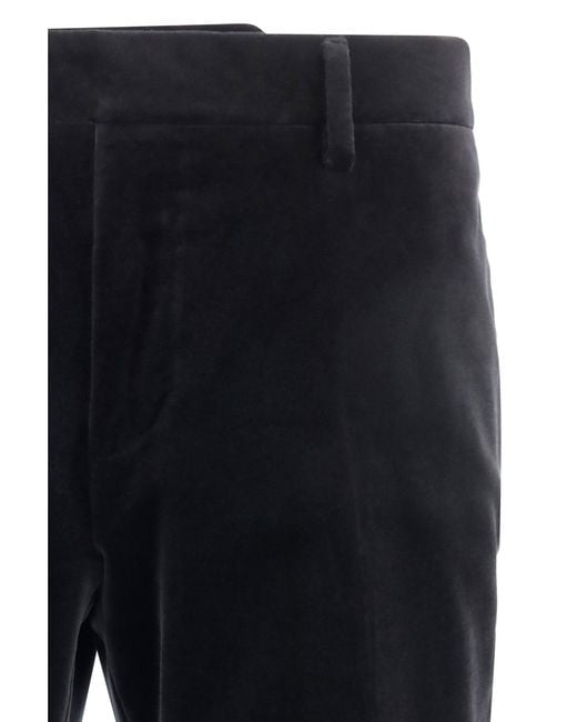 Ferragamo Blue Velvet Tuxedo Suit for men