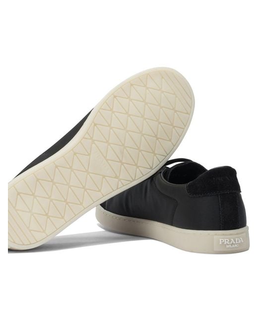 Prada Black "Lane" Sneakers for men