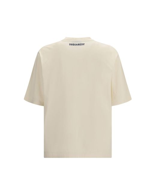 DSquared² White T-Shirts for men