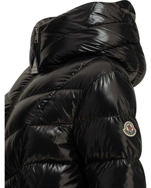 Moncler Black "Marusse" Long Down Jacket
