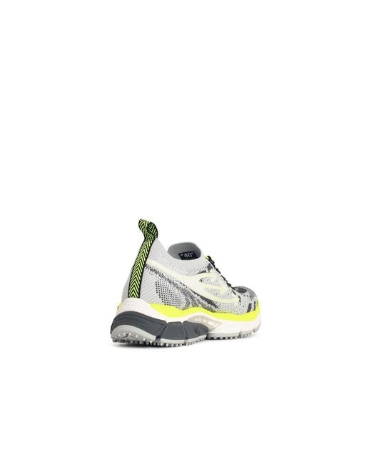 Off-White c/o Virgil Abloh Gray 'Be Right Back' Polyester Sneakers for men