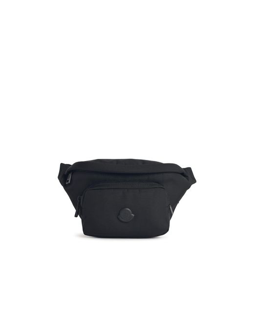 Moncler Black Durance Nylon Clutch Bag for men