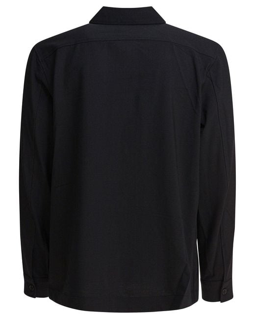 Vince Blue Polyester Wool Elastane Jacket