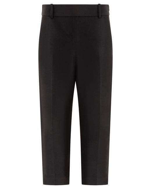 Khaite Black Tailored Trousers For