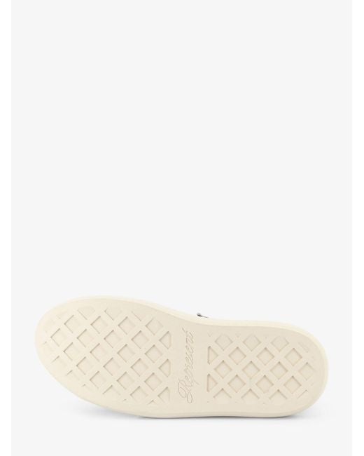 Represent White Sneakers Canvas/Gomma for men