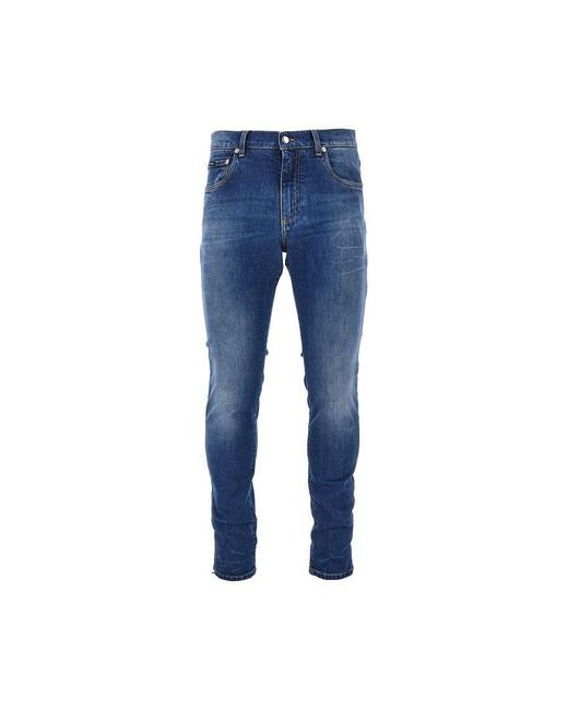 Dolce & Gabbana Blue Dolce&Gabbana Stretch Denim Slim Fit Jeans for men