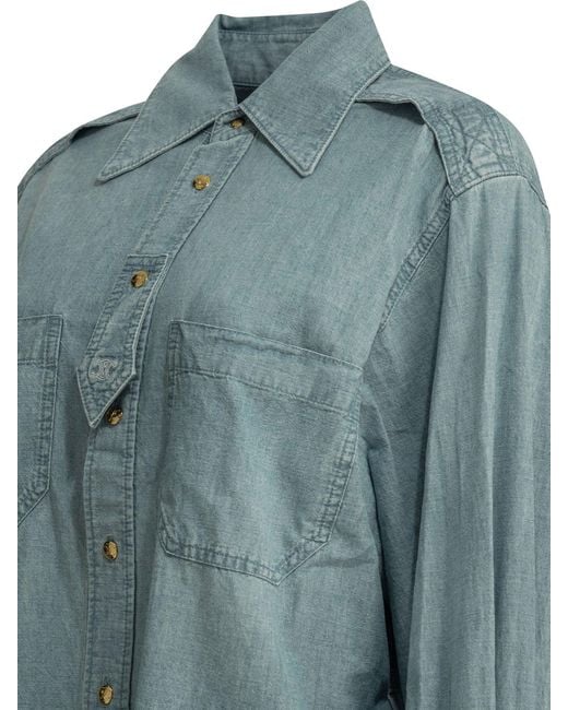 Céline Blue Shirts