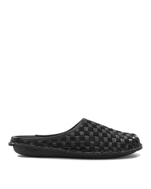 Men's Black Roma Sabot Sandals