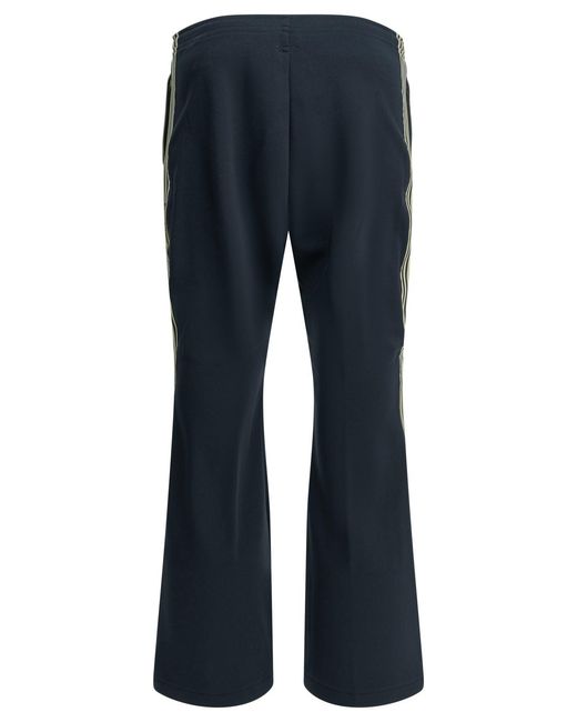 Kapital Blue Banner Stripe Athletic Pants for men