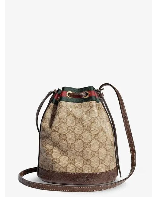 Gucci Natural Mini Gg Crossbody Bag