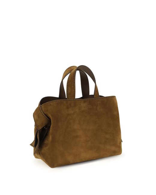 Acne Brown Musubi Tote Bag