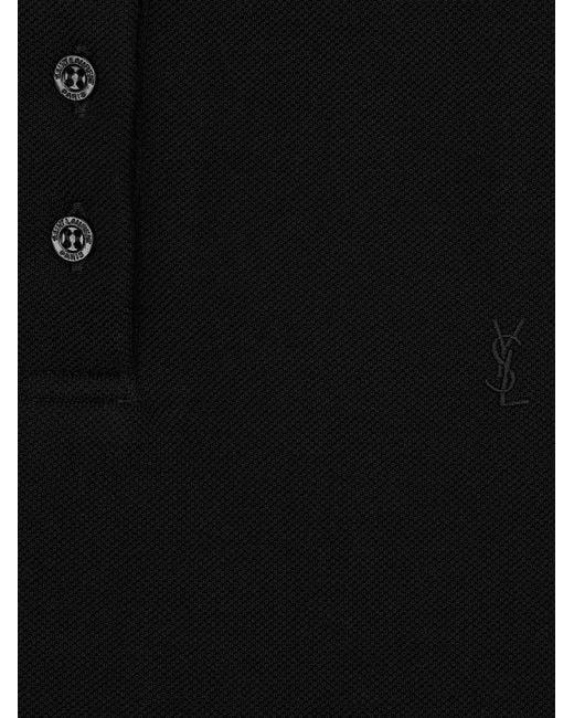 Saint Laurent Black Sleeveless Tops