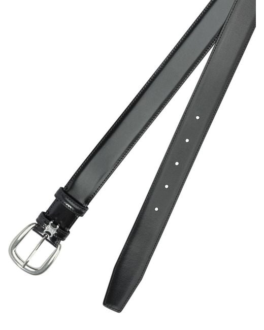 Céline Black Leather Belt for men
