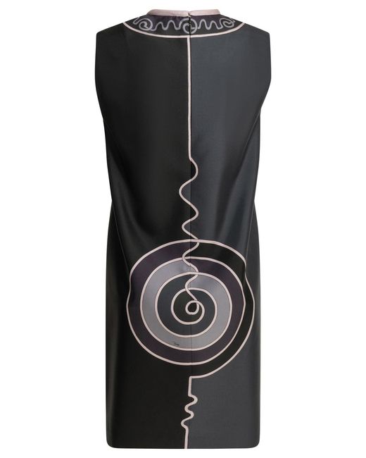 Emilio Pucci Black "Astro" Short Dress