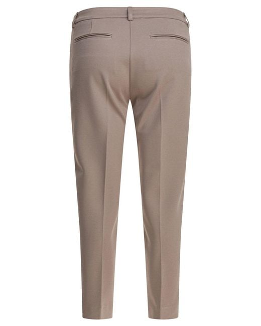 Semler Gray Viscose Pants Trousers