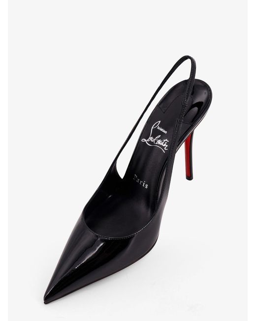 Christian Louboutin Black Miss Z Patent Leather Pumps