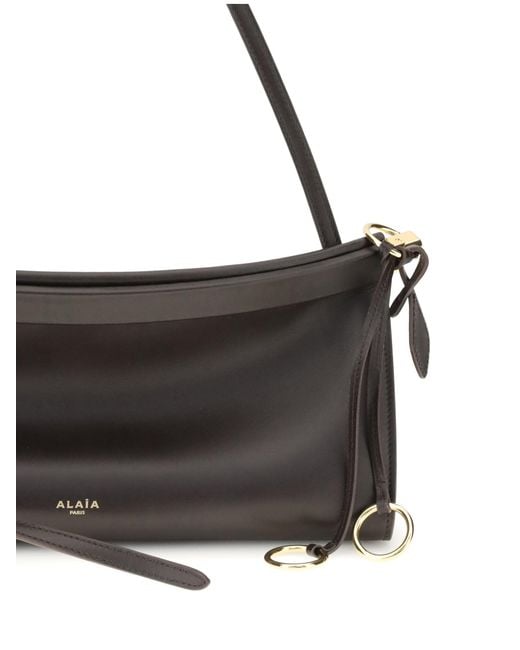 Alaïa Black Alaã¯A Le Click West Medium Shoulder Bag