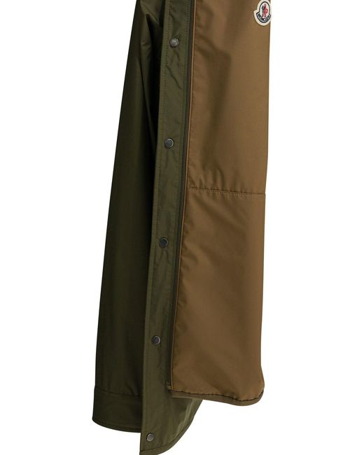 Moncler Green Chirano Raincoat for men