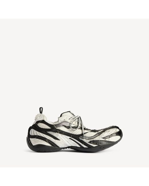 Balenciaga White "Soleless" Sneakers for men