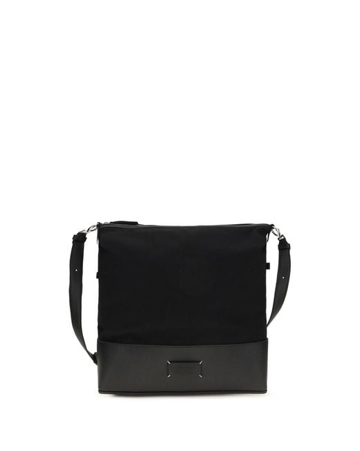 Margiela Black Medium 5Ac Hobo Shoulder Bag for men
