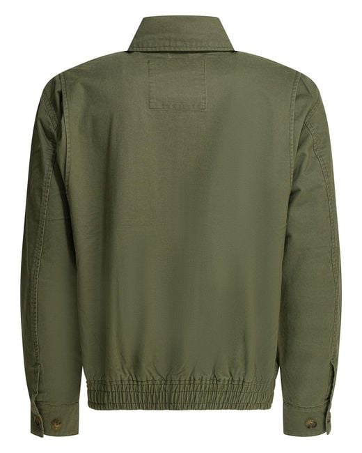 Baracuta Green Cotton Jacket for men