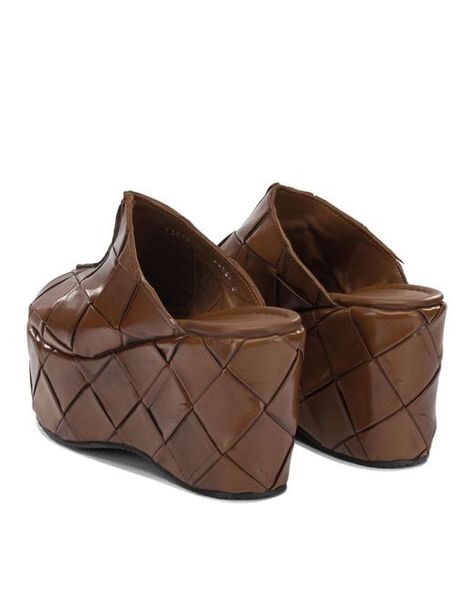 Pons Quintana Brown Leather Sandals