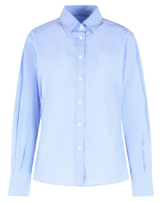 Closed Blue Light Cotton Shirt