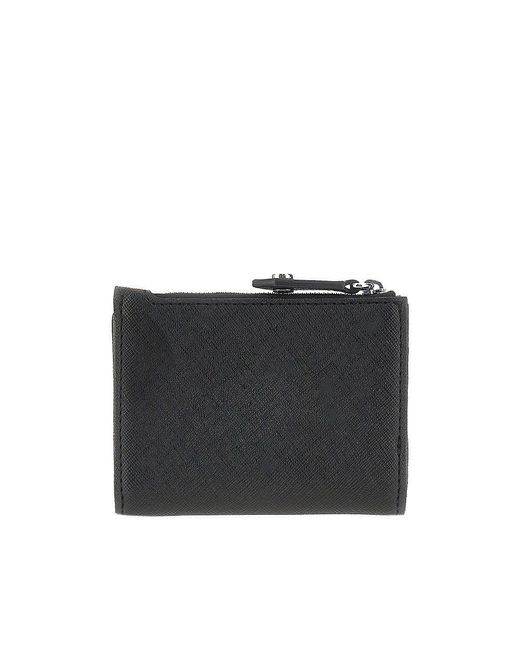 Vivienne Westwood Black Orb Logo Bi-Fold Cardholder