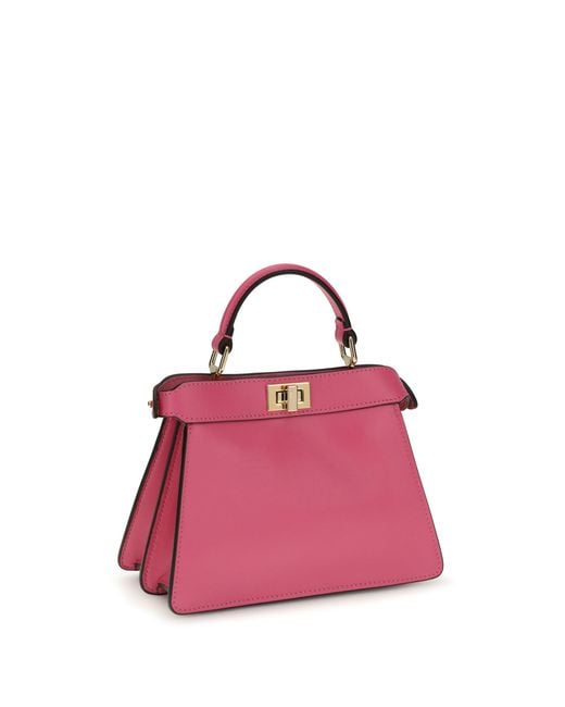 Fendi Pink Handbag Peekaboo Iseeu Petite Surfinia
